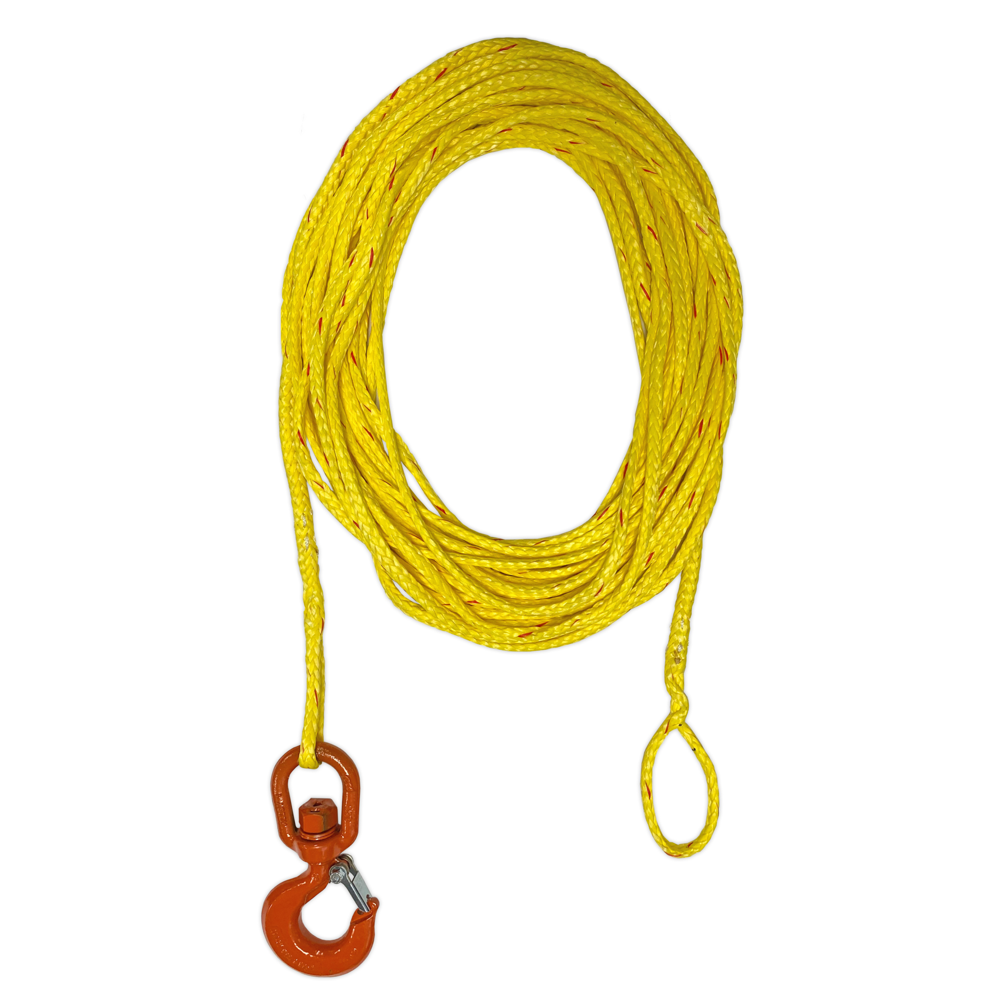 OZ Lifting Products, 1/4in. x 50ft. lift- Synthetic rope assembly, Length 50 ft, Pieces (qty.) 1 Model# OZSR.25-50